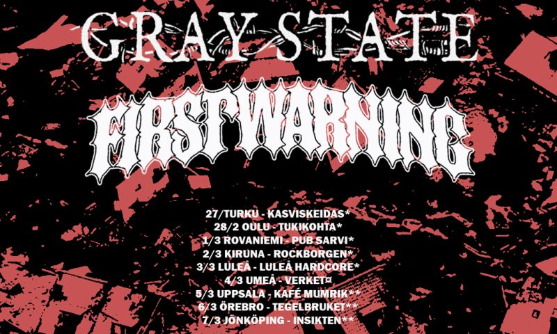 Obstruktion & Gray State Sverige-Finlandsturné 25