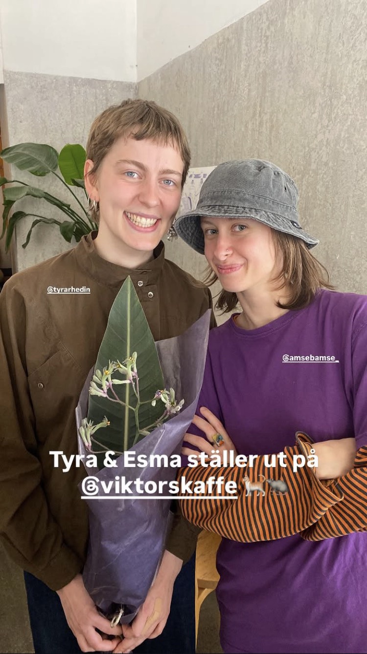 Katten och musen på Viktors Kaffe