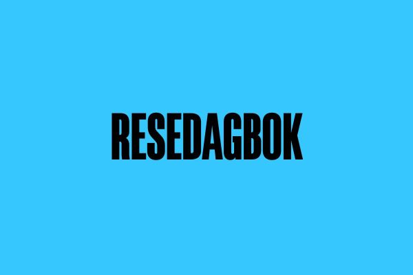 Poesi: Resedagbok