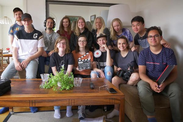 Prisregn över Filmplats filmer under internationell filmfestival