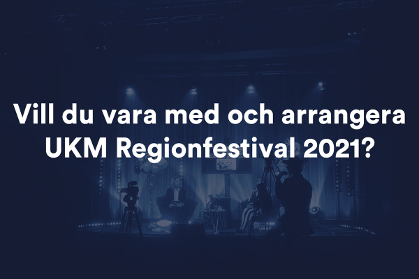 UKM Västra Götaland söker unga arrangörer!