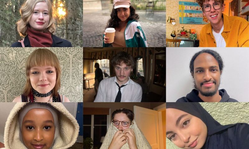 Bild på tidigare krönikörer och poeter