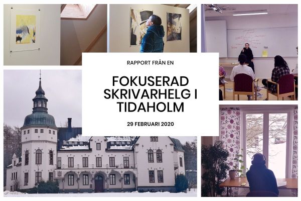 Fokuserad skrivarhelg i Tidaholm