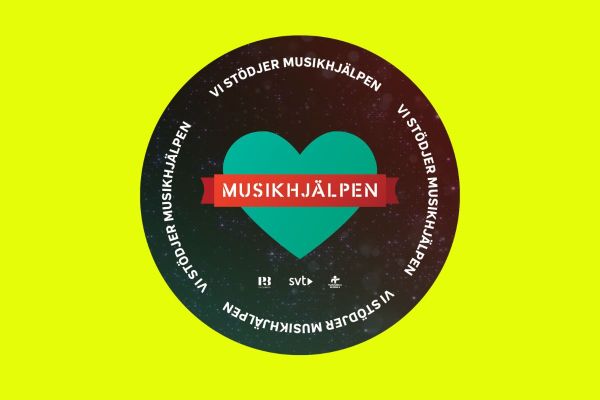 Vi stödjer Musikhjälpen