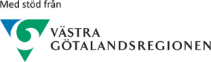 Logotyp - Med stöd från Västra Götalandsregionen