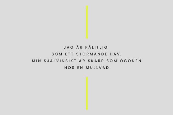 Poesi: Hanna Axelsson #4