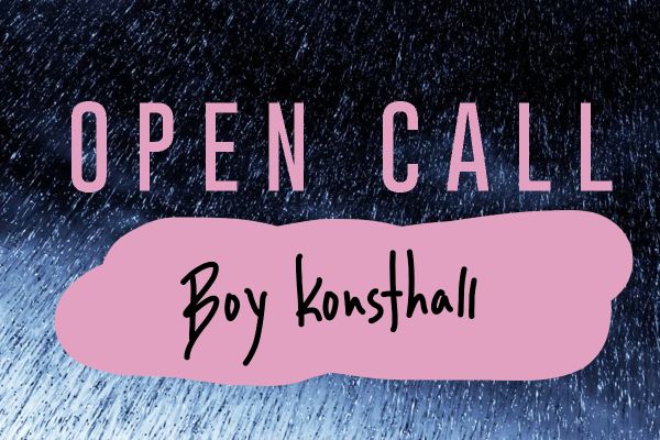 Open Call - Konstnär sökes!
